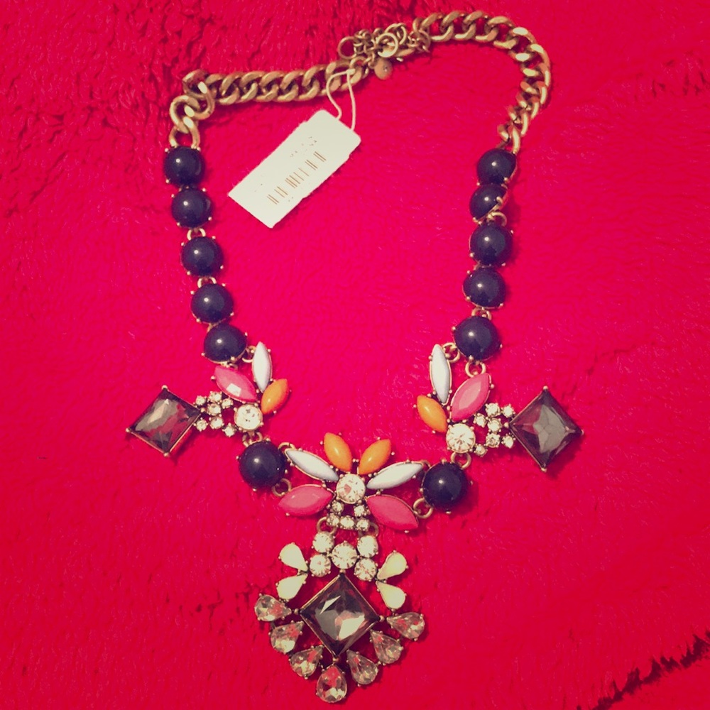 Multi stone necklace